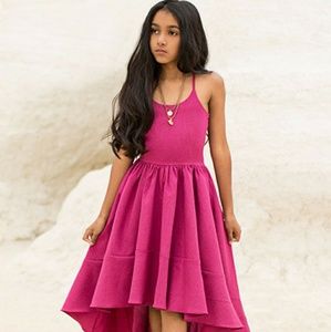 Girls' High Low Dress